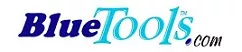 The logo for BlueTools.com. The word Blue is in dark blue, and the word Tools is in teal. There is a dark blue period before the word "com" in black text. 
