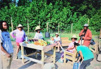 Community Garden at Hayes-Taylor Y