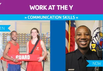 Davis learned skills lifeguarding to help him in his career path.