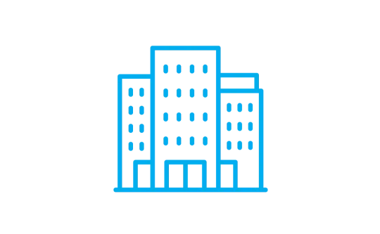 Commercial property icon.