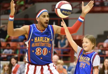 Harlem Globetrotter Zeus McClurkin