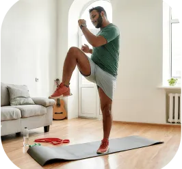 Work out at home with the YMCA of Greensboro.