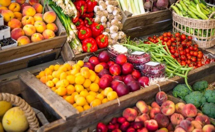 Fresh produce.