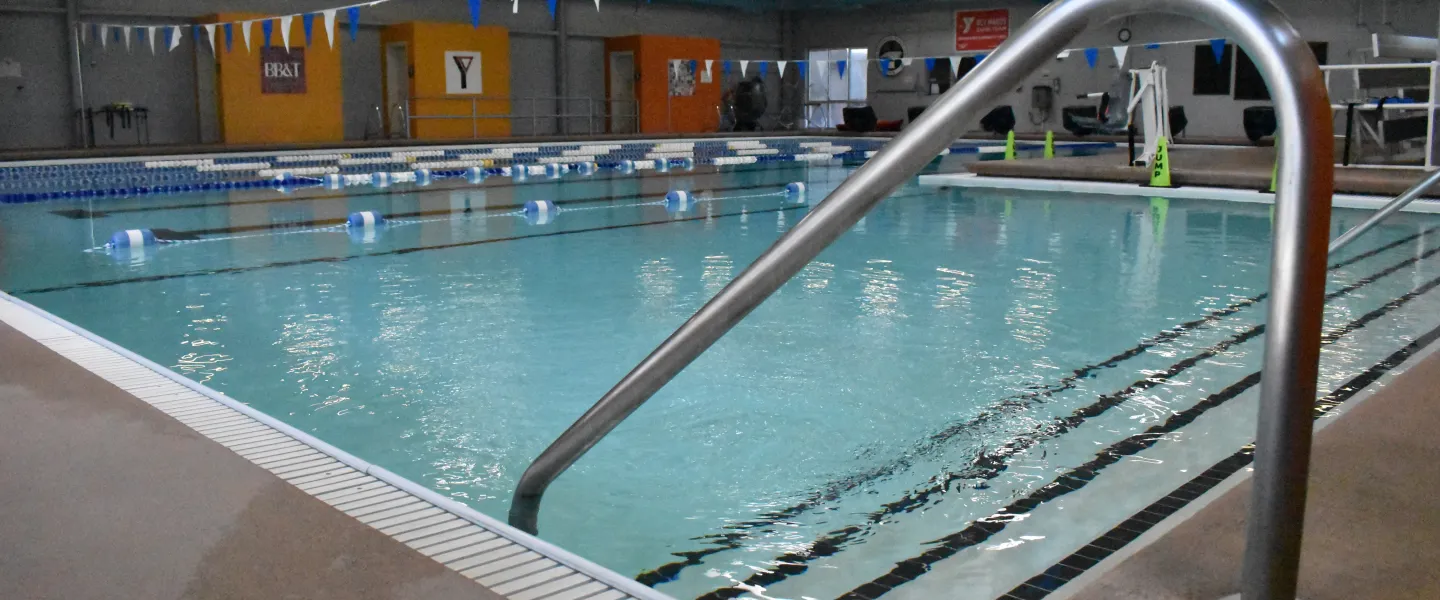 A photo of the Reidsville YMCA's pool.
