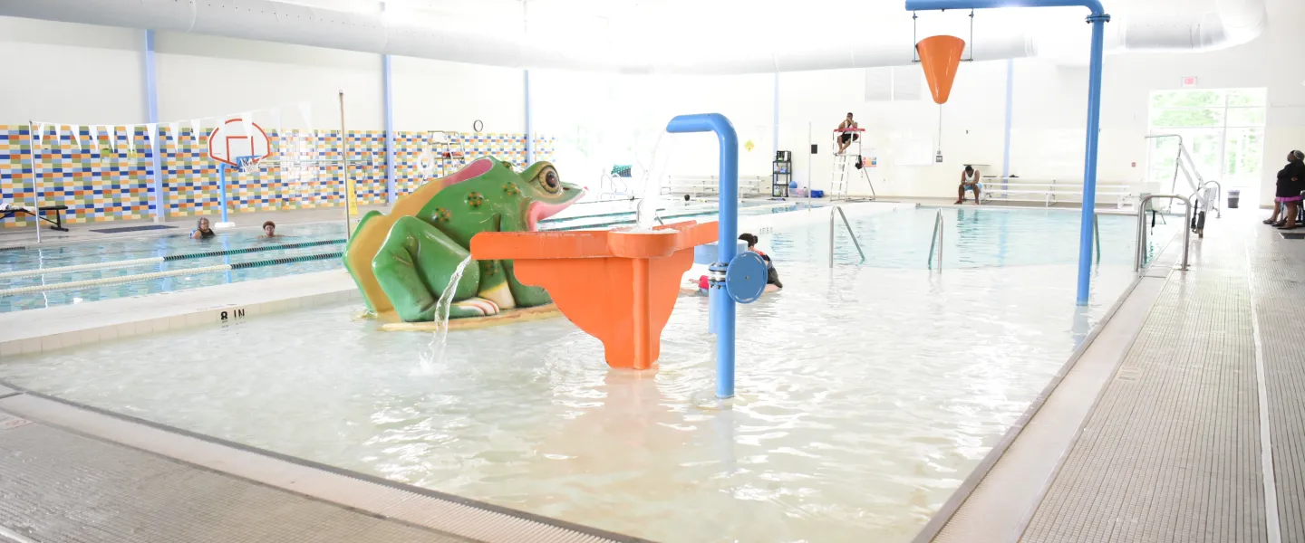 A photo of the Hayes-Taylor YMCA's pool.