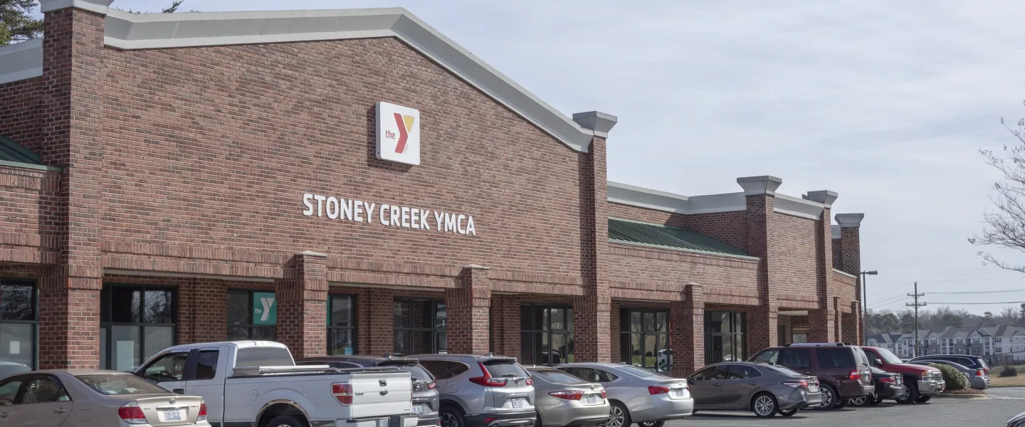 An exterior photo of the Stoney Creek YMCA.