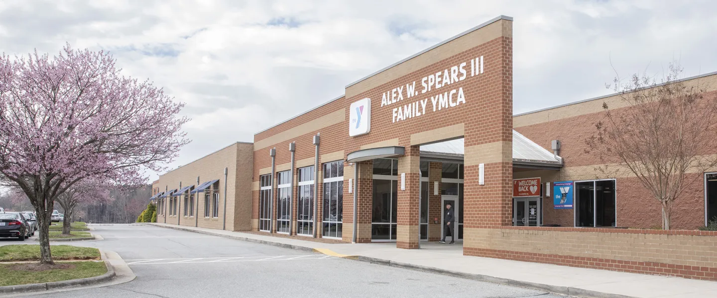 Front of Spears YMCA. 