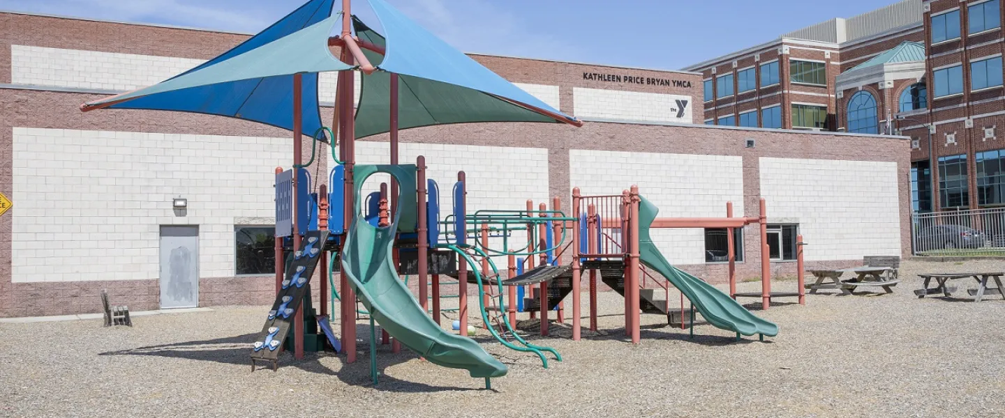 The playground at the Bryan YMCA.