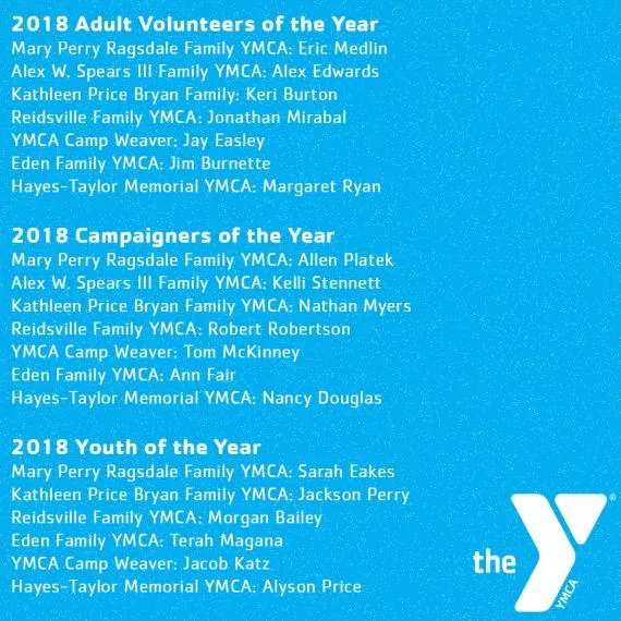 volunteer listing 2018