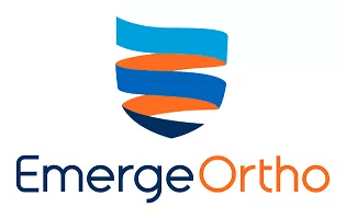 The logo for Emerge-Ortho.