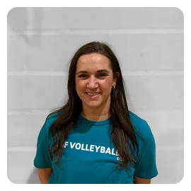 A photo of Kate Lopez, Carolina Spike Force coach.
