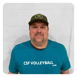 A photo of Dan Bozarth , Carolina Spike Force coach.