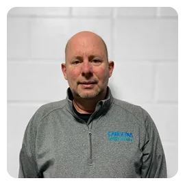 A photo of Ed Sescourka, Carolina Spike Force coach.