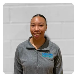 A photo of Angel Brown, Carolina Spike Force coach.