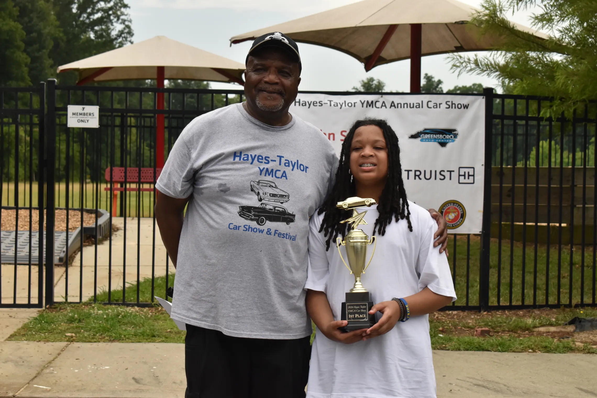 Hayes Taylor YMCA Car Show winner Laylon 2026