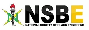 NSBE, National Society of Black Engineers logo.