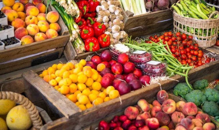 Fresh produce.