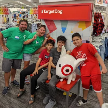 Poeople from Ragsdale shopping at Target