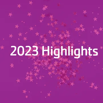 2023 Year Highlights Graphic