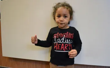 young child