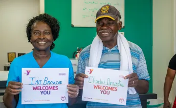 Charles Broadie at the YMCA of Greensboro