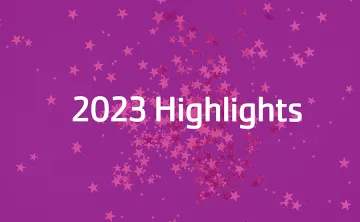 2023 Year Highlights Graphic